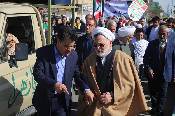 برگزاری راهپیمایی یوم الله 22 بهمن و جشن پیروزی انقلاب در اشکذر