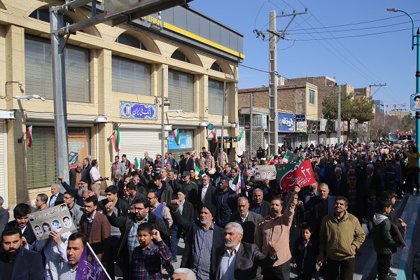 برگزاری راهپیمایی یوم الله 22 بهمن و جشن پیروزی انقلاب در اشکذر