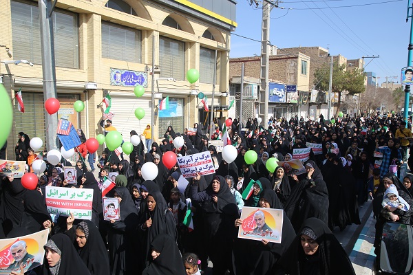 برگزاری راهپیمایی یوم الله 22 بهمن و جشن پیروزی انقلاب در اشکذر